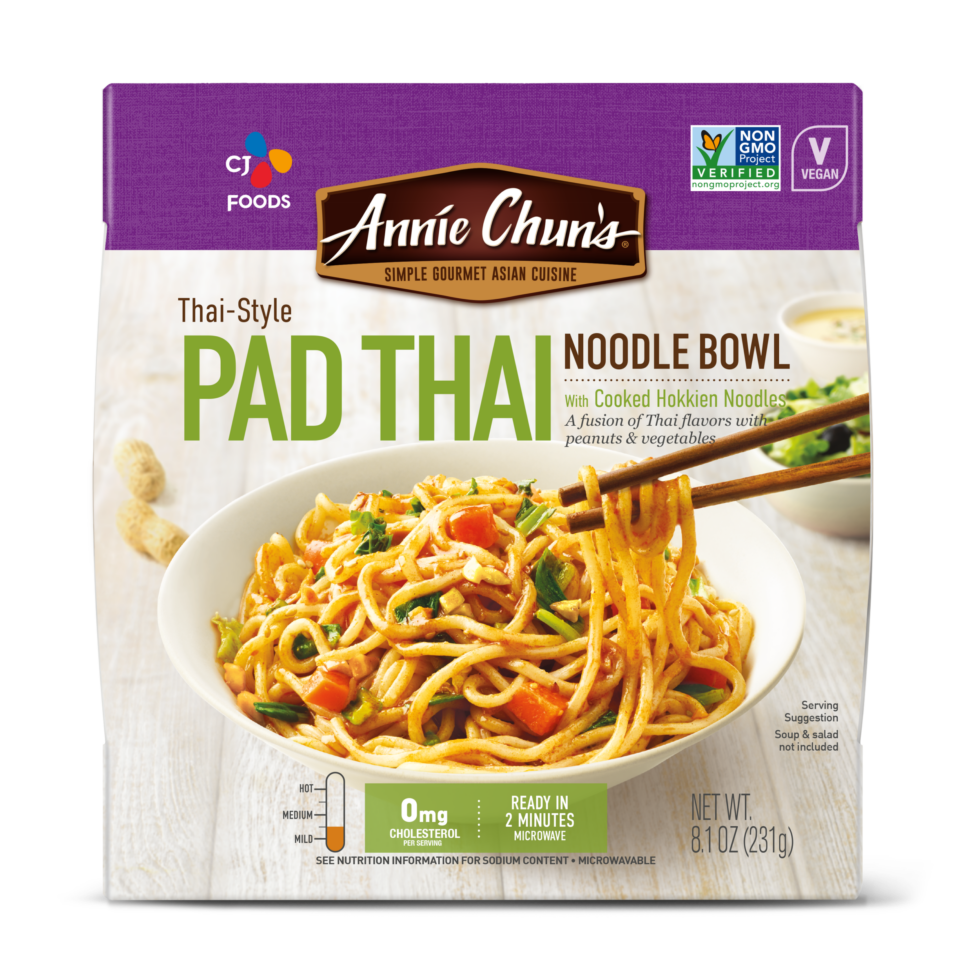 Annie Chun's Thai Style Pad Thai Noodle Bowl Packaging