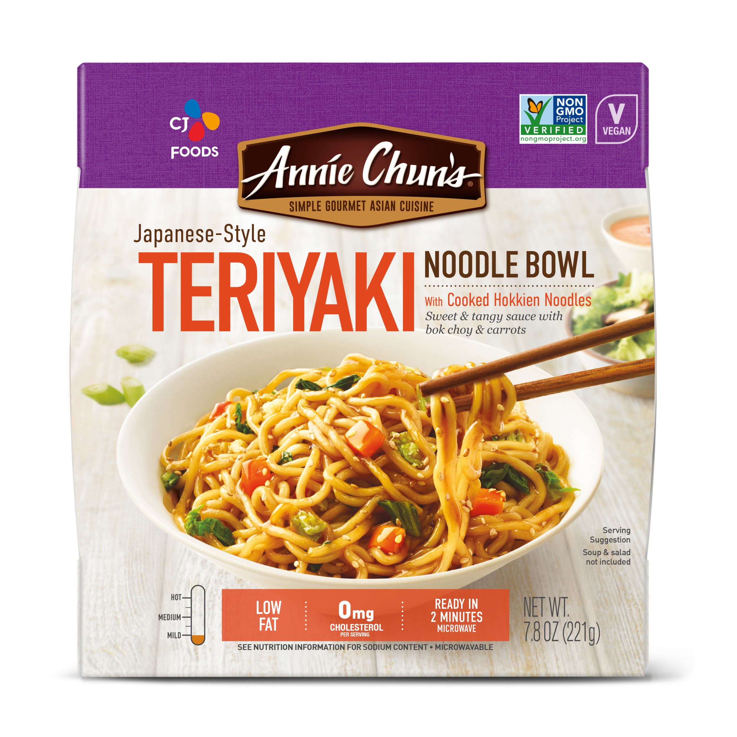 Annie Chun's Japanese Style Teriyaki Noodle Bowl Packaging