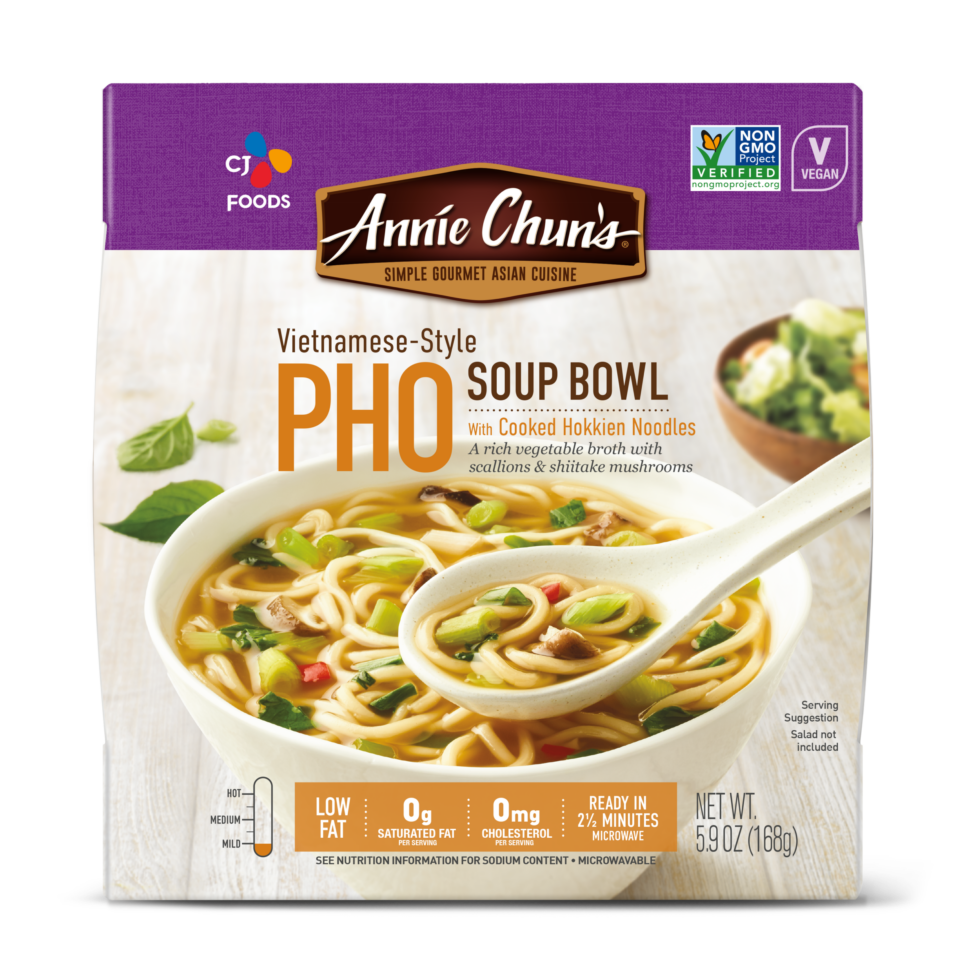 Annie Chun's Vietnamese Style Pho Noodle Soup Bowl Packaging