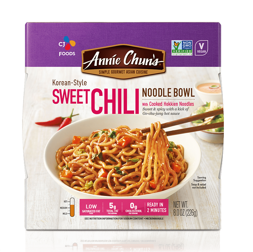 Korean-Style Sweet Chili Noodle Bowl