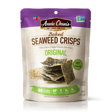 annie seaweed chun crisps asian organic original gourmet cuisine simple