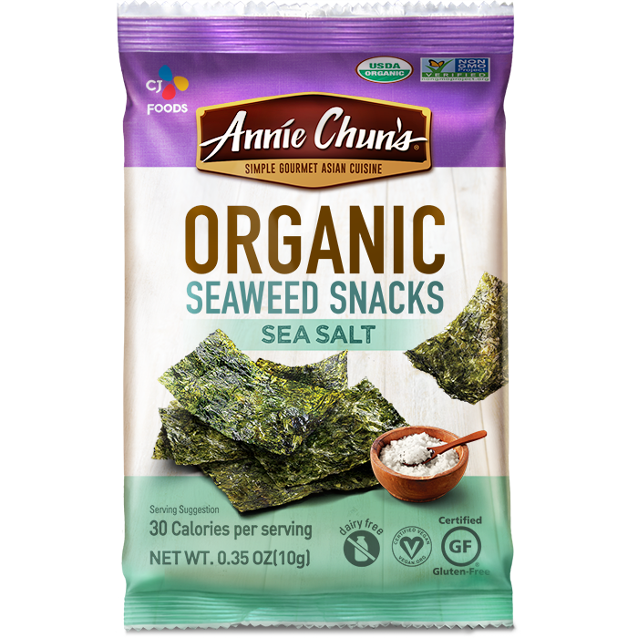 Organic Sea Salt Seaweed Snacks