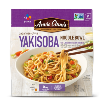 Annie Chun's Japanese Style Yakisoba Noodle Bowl Packaging