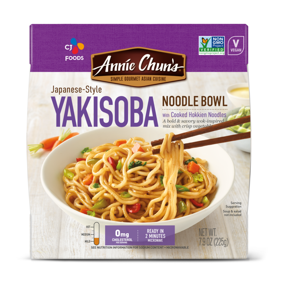 Annie Chun's Japanese Style Yakisoba Noodle Bowl Packaging