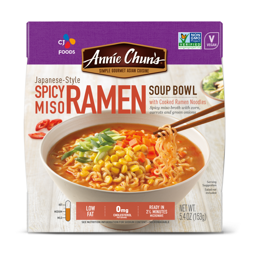 Annie Chun's Japanese Style Spicy Miso Ramen Packaging