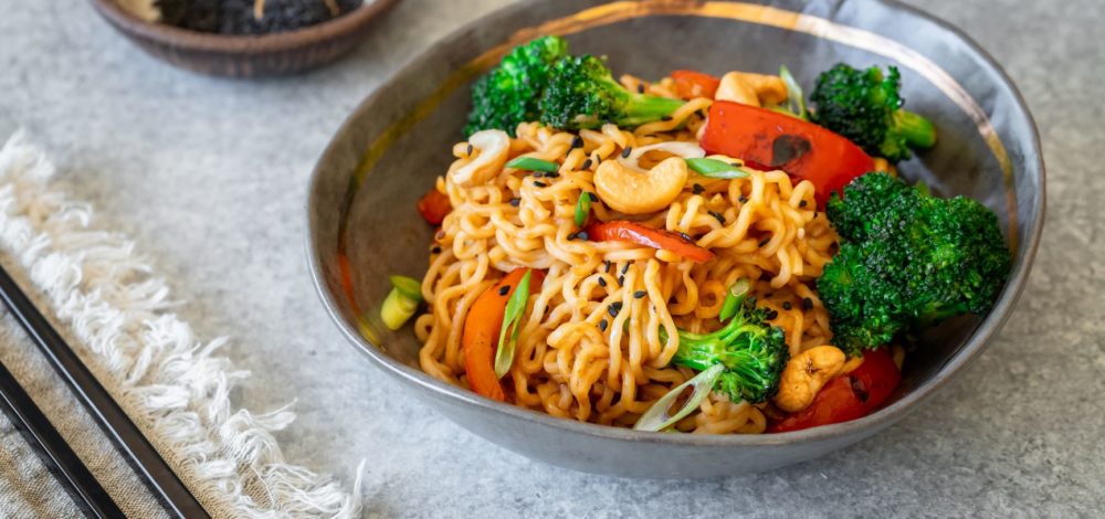 Spicy Miso Ramen Stir Fry