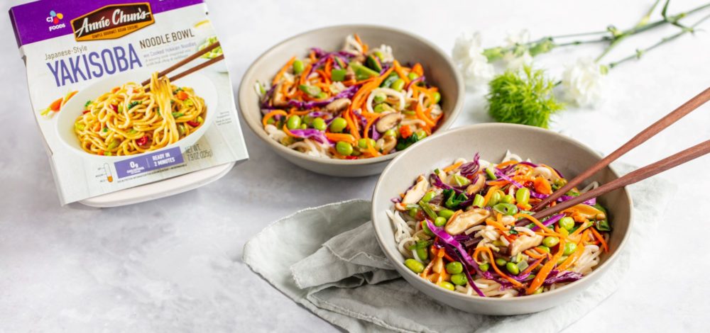 Yakisoba Noodle Veggie Bowl