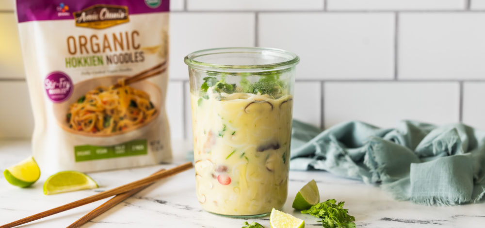 Mason Jar Thai Coconut Soup