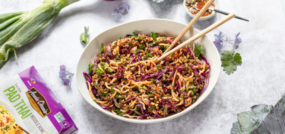 Crunchy Thai Noodle Slaw