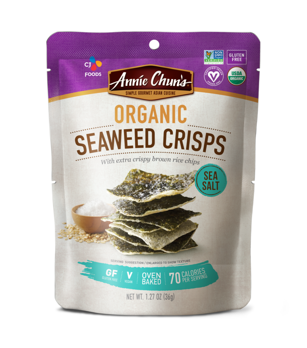 Organic Sea Salt Seaweed Crisps