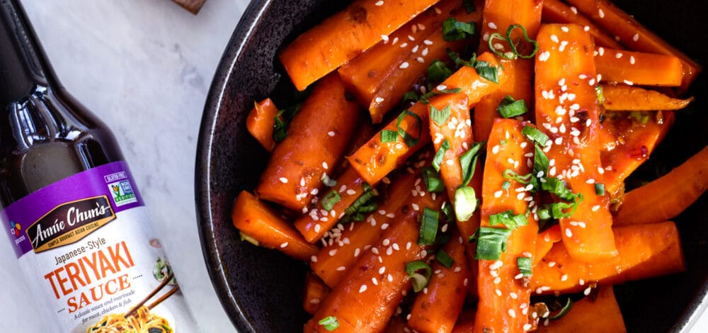 Teriyaki Glazed Carrots