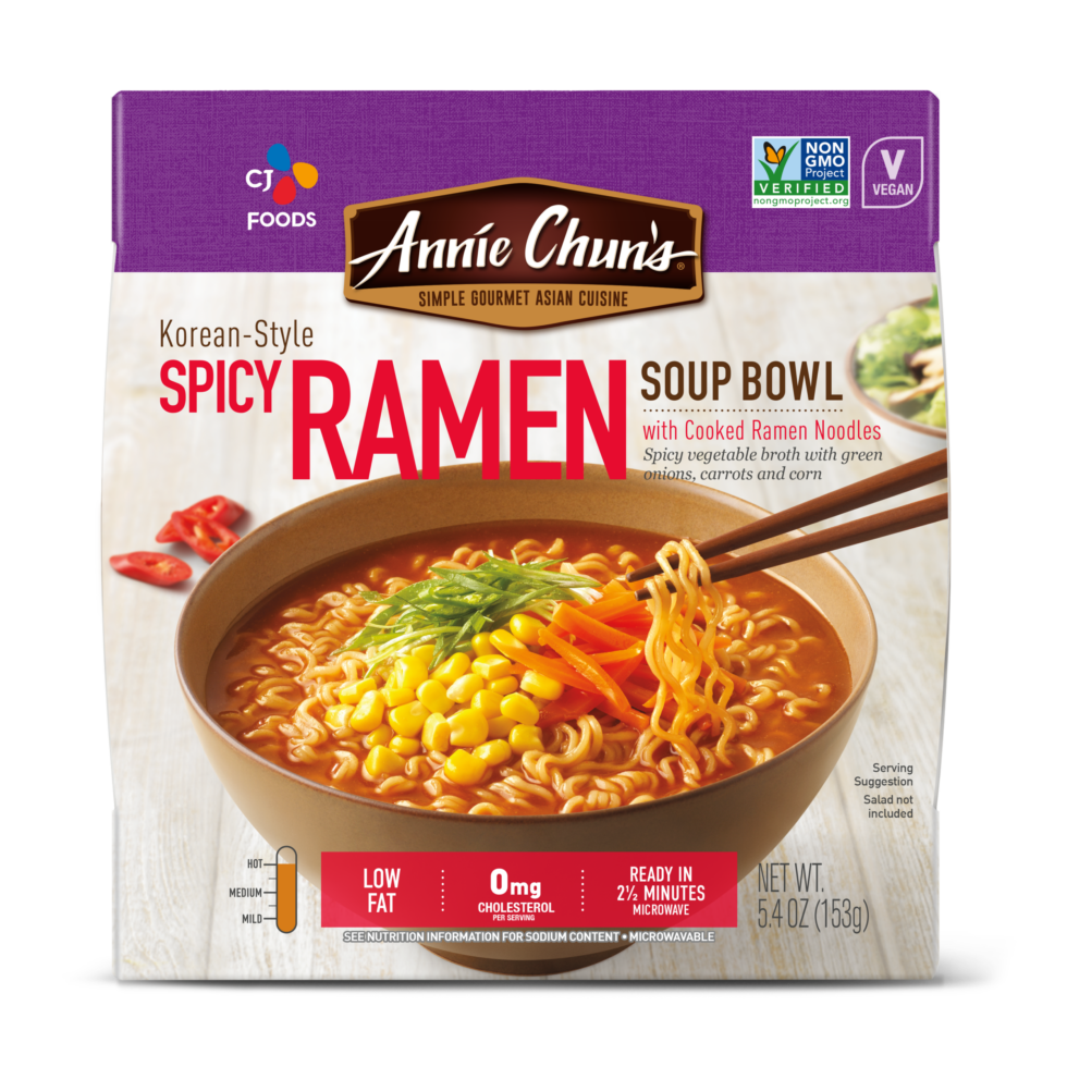 Annie Chun's Korean Style Spicy Ramen Packaging